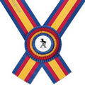 Radstock Rider's Sash (5 1/2" Rosette - 3" Wide Ribbon)